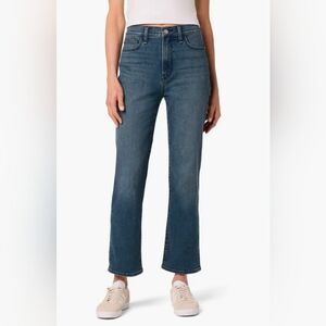 Hudson Noa High Waist Crop Straight Leg Jeans